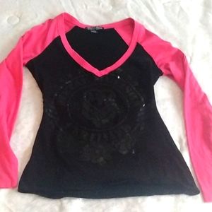 Metal Mulisha long sleeve V neck